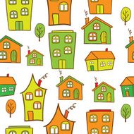 houses seamless