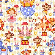 Vector illustration on the theme circus