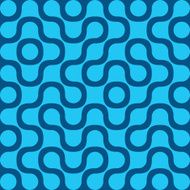 Hi tech pattern Molecule Electricity theme