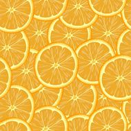 Seamless pattern with slices of orange N2