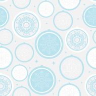 Abstract Christmas and New Year Seamless Pattern Background Vec