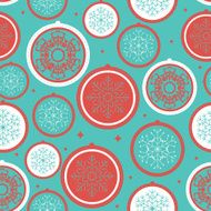 Abstract Christmas and New Year Seamless Pattern Background Vec N2