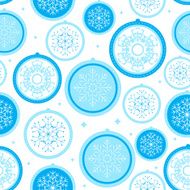 Abstract Christmas and New Year Seamless Pattern Background Vec N4