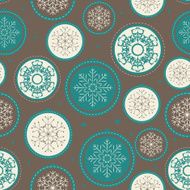 Abstract Christmas and New Year Seamless Pattern Background Vec N5