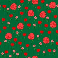 red roses on a dark background N2