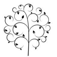 Beautuful Tree Vector Illustration N3
