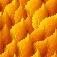 Seamless background autumn leaves Vector illustration