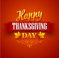 Typographic Thanksgiving Design Vector illustration N3