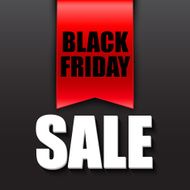 Black friday sale design template Vector illustration