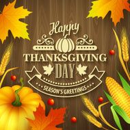 Hand drawn thanksgiving greeting card N4