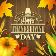 Hand drawn thanksgiving greeting card N6