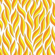 abstract two-tone yellow leaves