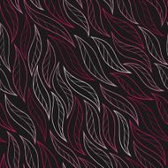 pink leaves on a dark background