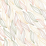 autumn colorful leaves vector