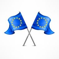Two European flag N2