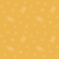 Mobile Phones and Yellow Game pad Controllers N2