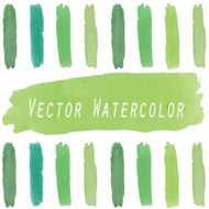Light dark green vintage banner
