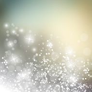 Sparkling Cover Design Template with Abstract Blurred Background N10
