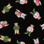 Bear illustration pattern N12