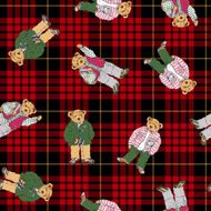 Bear illustration pattern N14