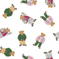 Bear illustration pattern N19