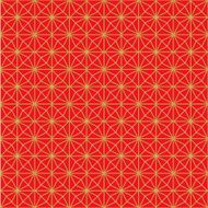 Golden seamless Chinese style rhomb flower pattern background