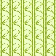 Bamboo Pattern Tropical seamless nature Vector N2