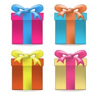 vector gift box set N2