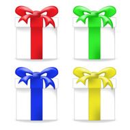 vector gift box set N4