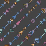 Seamless Tribal Pattern N6