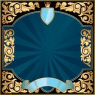Golden decorative design N2