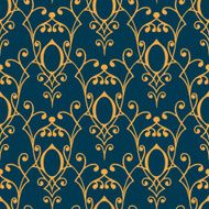 Seamless with vintage floral pattern N4