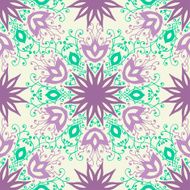 Seamless with vintage floral pattern N6