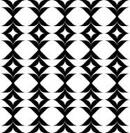 Black and white geometric seamless pattern modern stylish N9