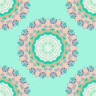 Seamless with vintage floral pattern N8