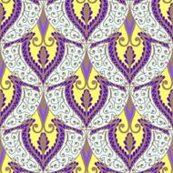 Seamless with vintage floral pattern N9