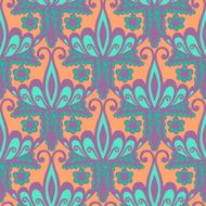 Seamless with vintage floral pattern N10