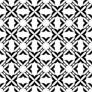 Black and white seamless pattern abstract background N23
