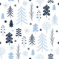 Seamless Christmas pattern N40