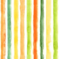 Watercolor seamless pattern with color stripes N3