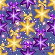 New Year pattern with ball Christmas wallpaper N22