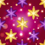 New Year pattern with ball Christmas wallpaper N26