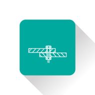 Bolt and nut icon vector illustration N6
