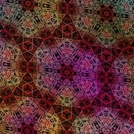 Geometric patterns with filigree line drawing modern abstract background N2