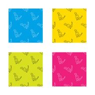 Bird with speech bubble icon Short messages