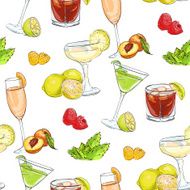 color pattern unforgettables cocktails