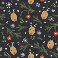 Seamless Christmas pattern N42