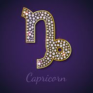 Golden Capricorn zodiac signs