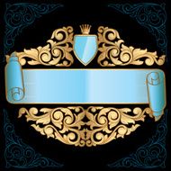 Golden decorative design N5