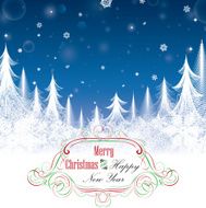 Christmas seasonal card background